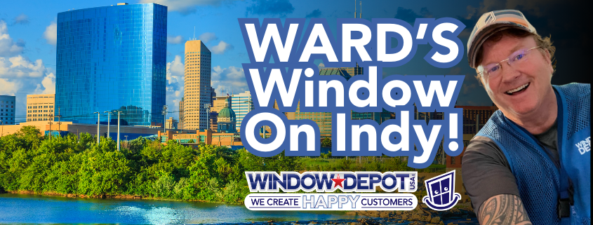 Wards Window on Indy in May.