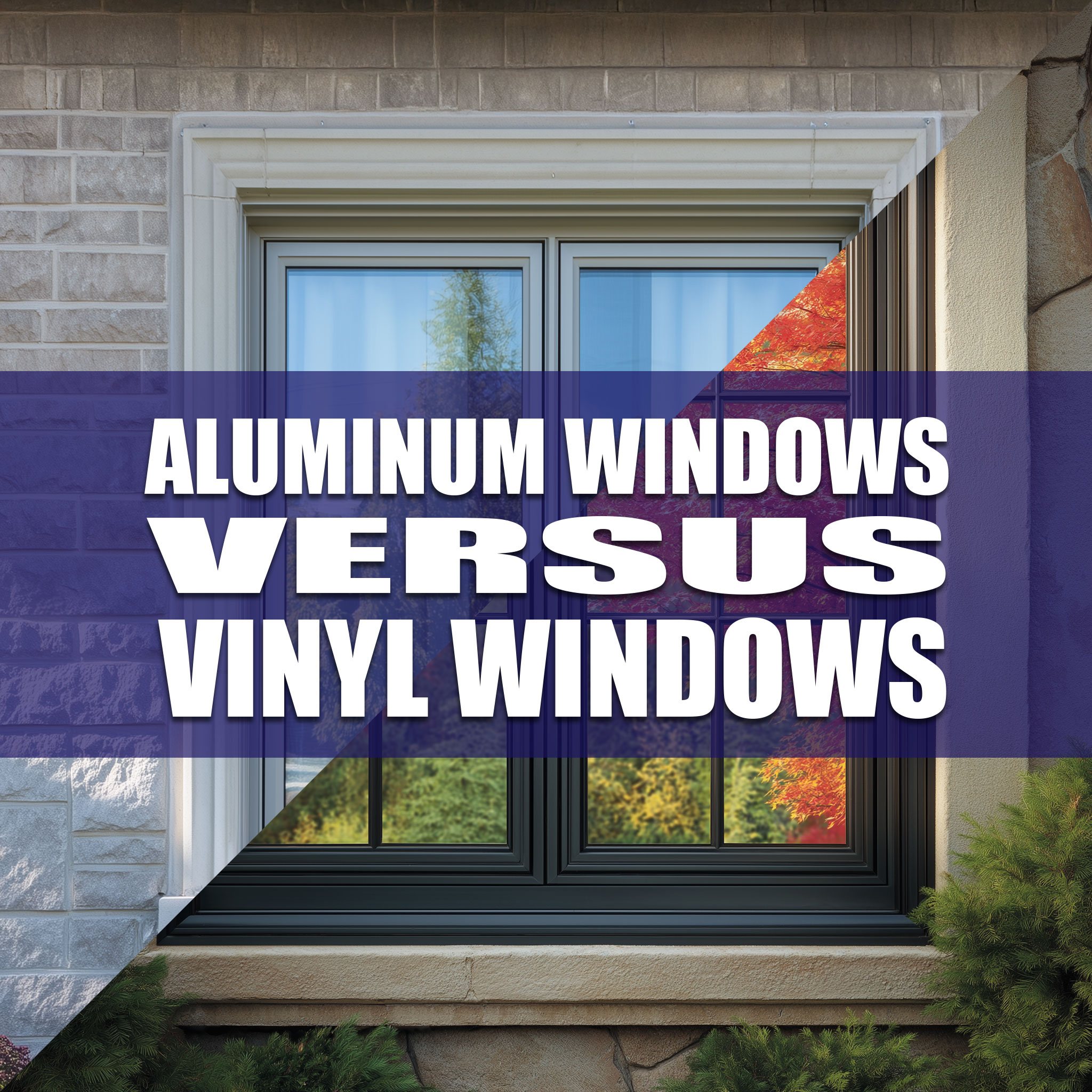 Energy-Efficient Showdown: Aluminum Windows Versus Vinyl Windows For Indianapolis Homes.
