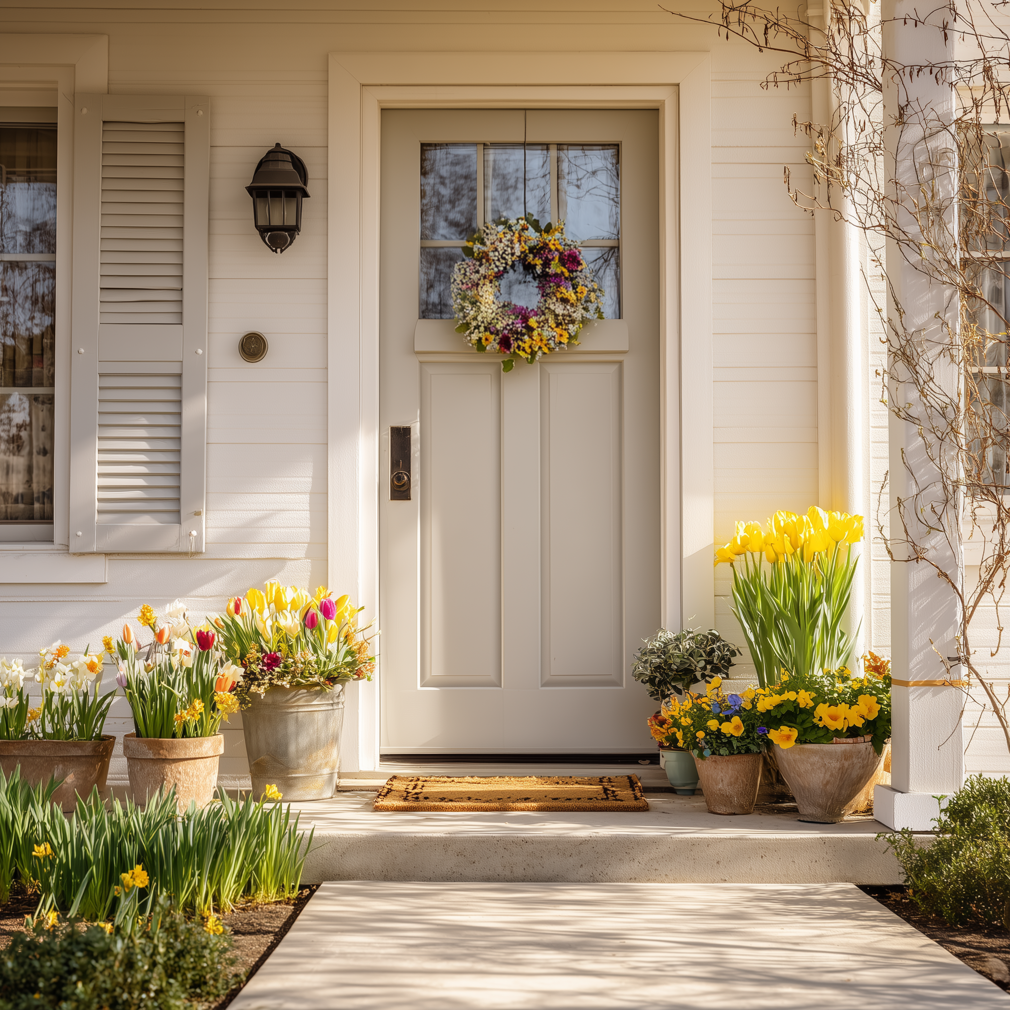 Spring Front Door Decorating Ideas to Refresh Your Indianapolis Home